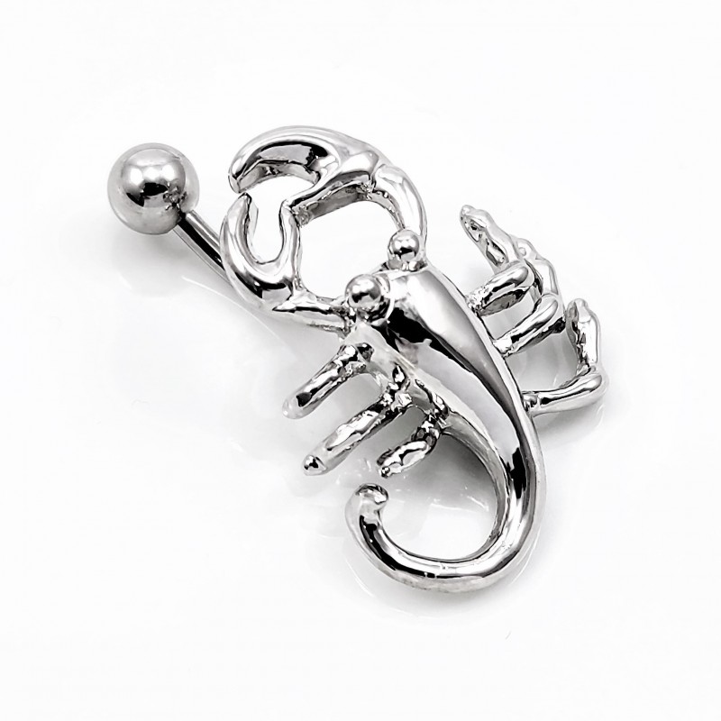 Roestvrij Staal Scorpion Navel Piercing