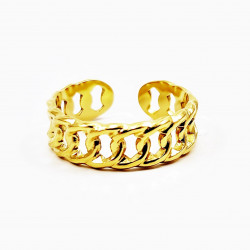 Verstelbare Dames Ring Gold...