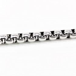 Dames Armband met Kruis - Zilverkleurige Roestvrij Stalen - Jasseron schakelarmband