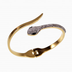 Slangen Design Armband -...