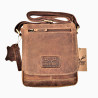 Hunters Crossbodytas Unisex - Bruin Buffelleer - Schoudertas - Tas met Omslag