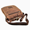 Hunters Crossbodytas Unisex - Bruin Buffelleer - Schoudertas - Tas met Omslag