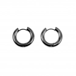 Ø20mm x 4mm dikke Oorringen Unisex - Gepolijst RVS - Oorbellen Dames - Heren