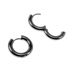 Ø20mm x 4mm dikke Oorringen Unisex - Gepolijst RVS - Oorbellen Dames - Heren