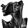 ∅20mm x 5mm Oorringen Dames - Open-Design - Gepolijst RVS - Oorbellen