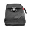 Telefoontas Heren - Zwart Echt Leer - Riemtas - Heuptas - Schoudertas - Crossbodytas - 6,5 inchTelefoons Tas