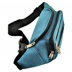 Heuptas Unisex - Turquoise Groen Waistbag - Buideltas - Crossbodytas - Dames - Heren