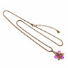 50cm tot 55cm Ketting Dames - Verguld RVS - Jasseron-Ketting met Matroze Ster Hanger - Verstelbaar