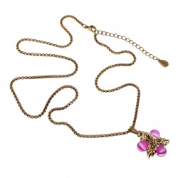 50cm tot 55cm Ketting Dames - Verguld RVS - Jasseron-Ketting met Matroze Ster Hanger - Verstelbaar