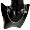 50cm Ketting Dames - Verguld RVS - U-Schakelketting - Verstelbaar