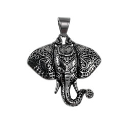 Olifant Hanger Unisex - RVS...